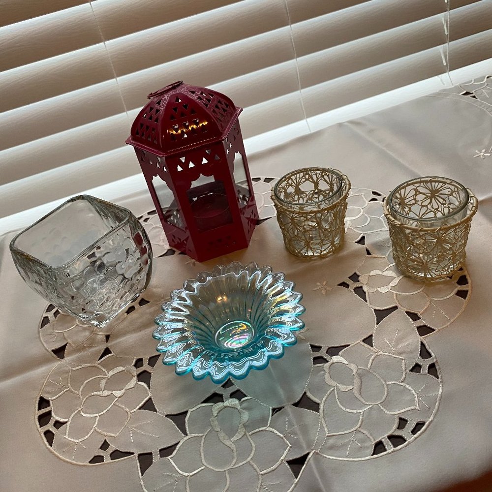 Candle holders - qty 5